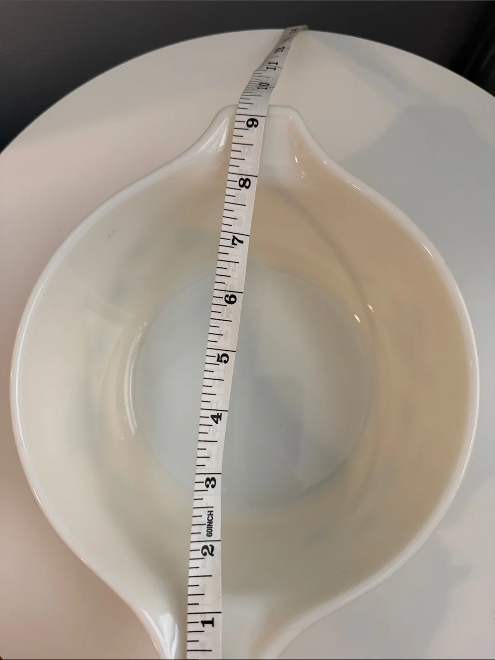 Vintage Pyrex Shenandoah 474-B 1.5 Qt Round Casserole Dish w/ Glass Lid Corning